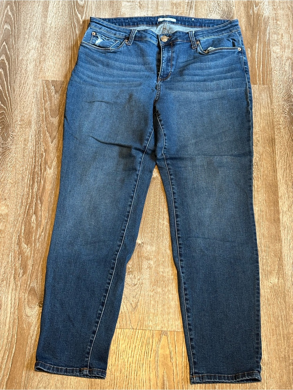 STS Blue Women's Dark Wash Boyfriend Jeans